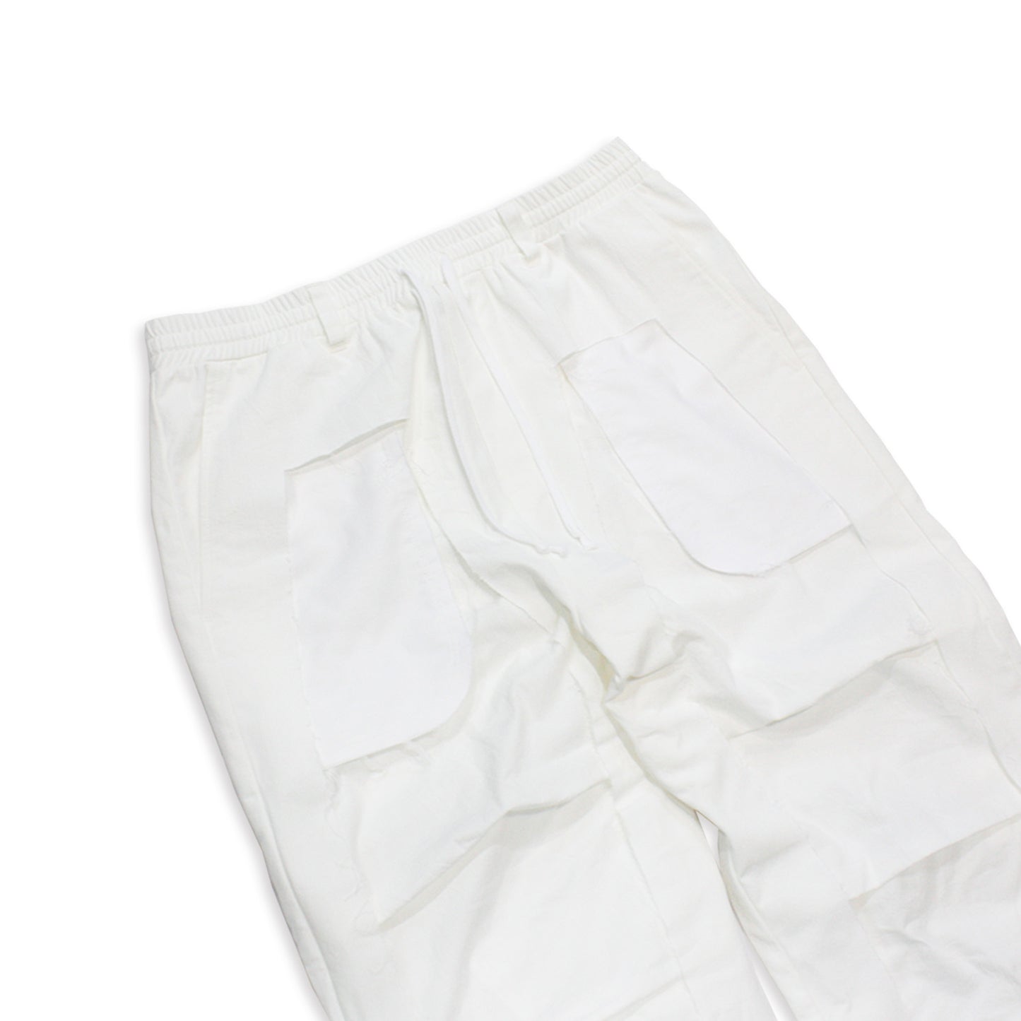 MUZE TURQUOISE LABEL - 【COTTEN DYED TWILL 3D TROUSERS(WHITE)】ミューズ コットン ツイル トラウザー ホワイト