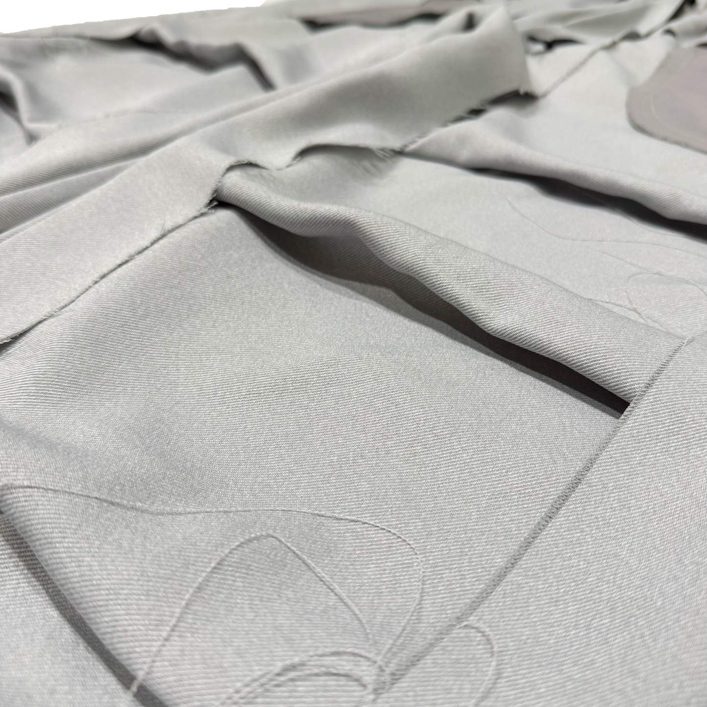 MUZE TURQUOISE LABEL -【TWILL 3D TROUSERS(GRAY)】ミューズ ツウィル トラウザー グレー