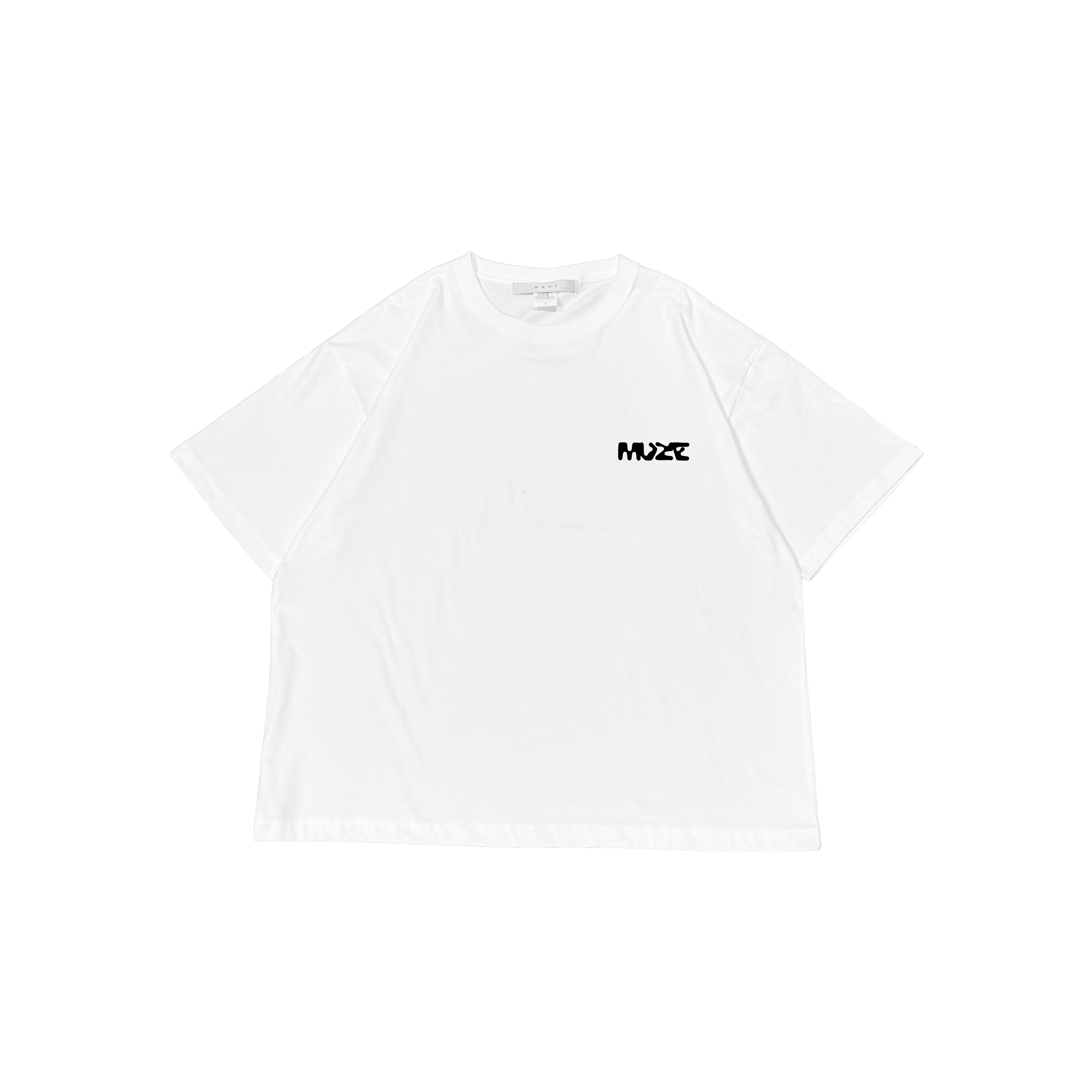 MUZE BLACK LABEL -【PEACE MULTI TOOL T-SH(WHITE×BLACK)】ミューズ