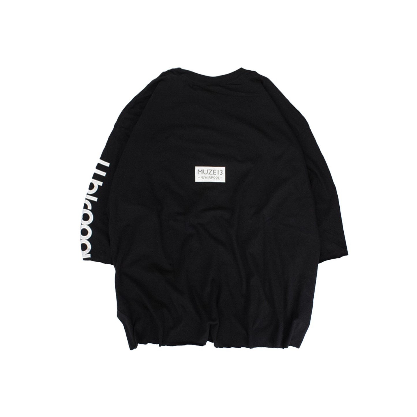 MUZE BLACK LABEL - WHIRLPOOL CROPPED GAME TEE(BLACK) ゲーム Tシャツ ブラック