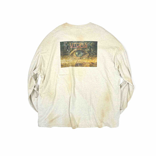 FACCIES - Retouch Used LS(OTM) ファッチーズ ロング Tシャツ オートミール