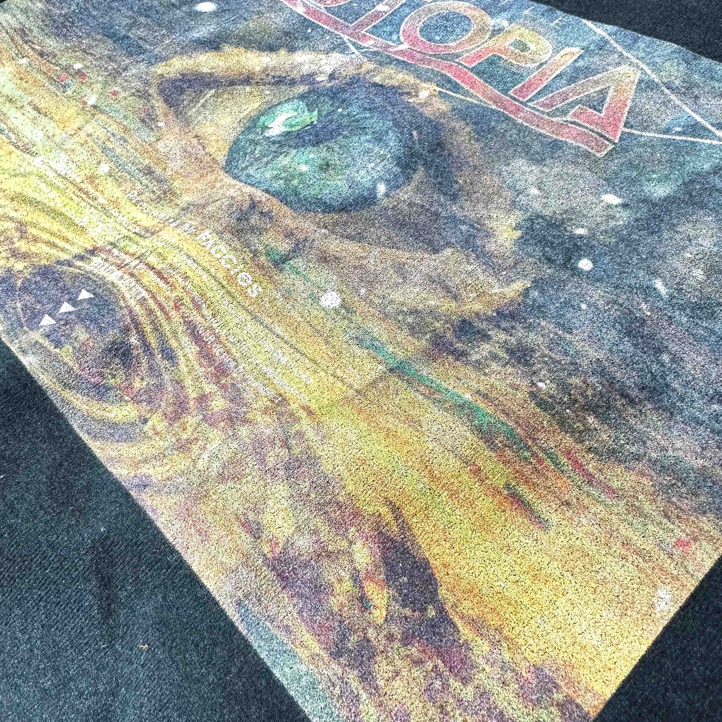 FACCIES - Retouch Used LS(BLACK) ファッチーズ 2023年秋冬 ロング Tシャツ ブラック