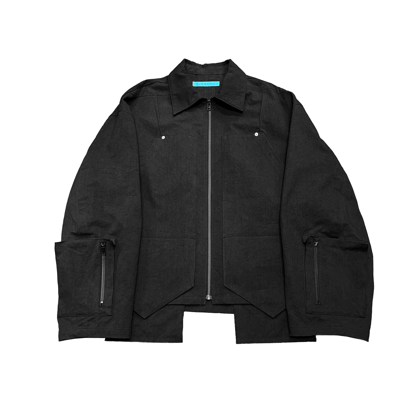 MUZE TURQUOISE LABEL -【FORM FOLLOWS FUNCTION JACKET (BLACK)】ミューズ FFF ジャケット ブラック