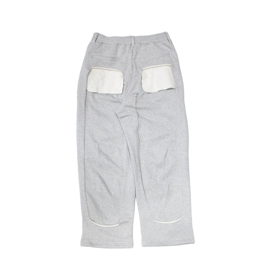 MUZE®︎ TURQUOISE LABEL -【SWEAT 3D TROUSERS(GRAY)】ミューズ スウェット トラウザー グレー