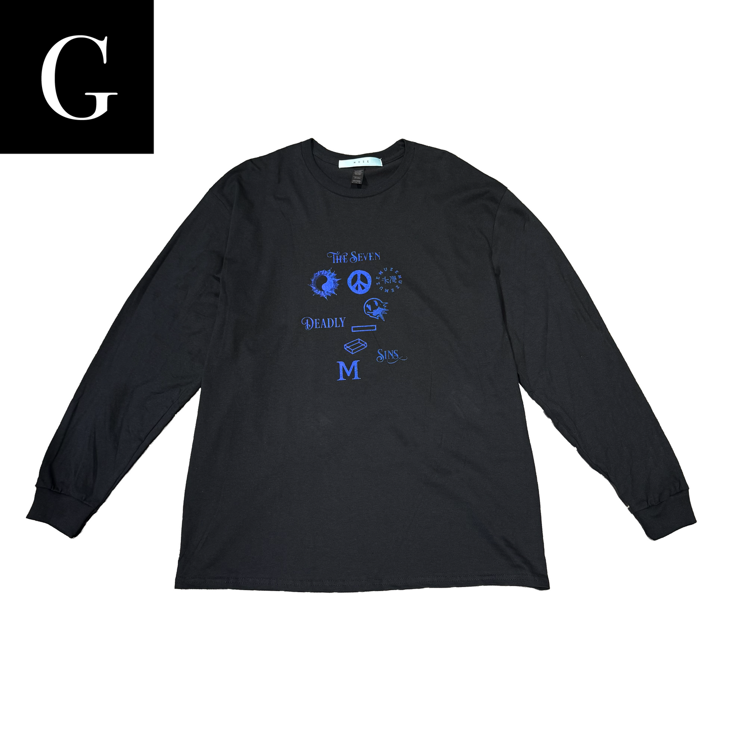 MUZE - MUZE GALLERY 7th L/S T-SH(ASSORT) ミューズ ギャラリー 7周年 グラフィック Tシャツ