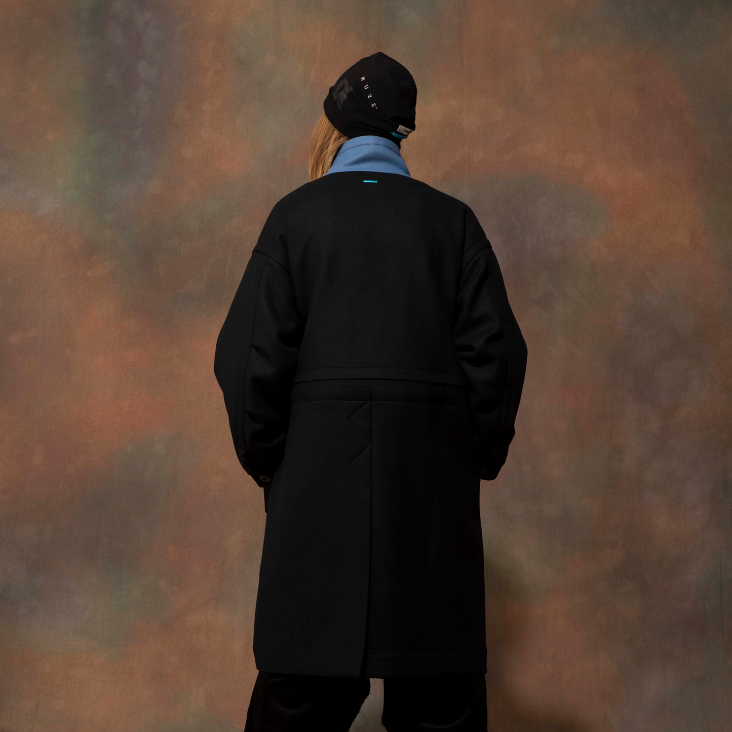 MUZE TURQUOISE LABEL - CHESTER COAT(BLACK)MUZE チェスター コート ブラック