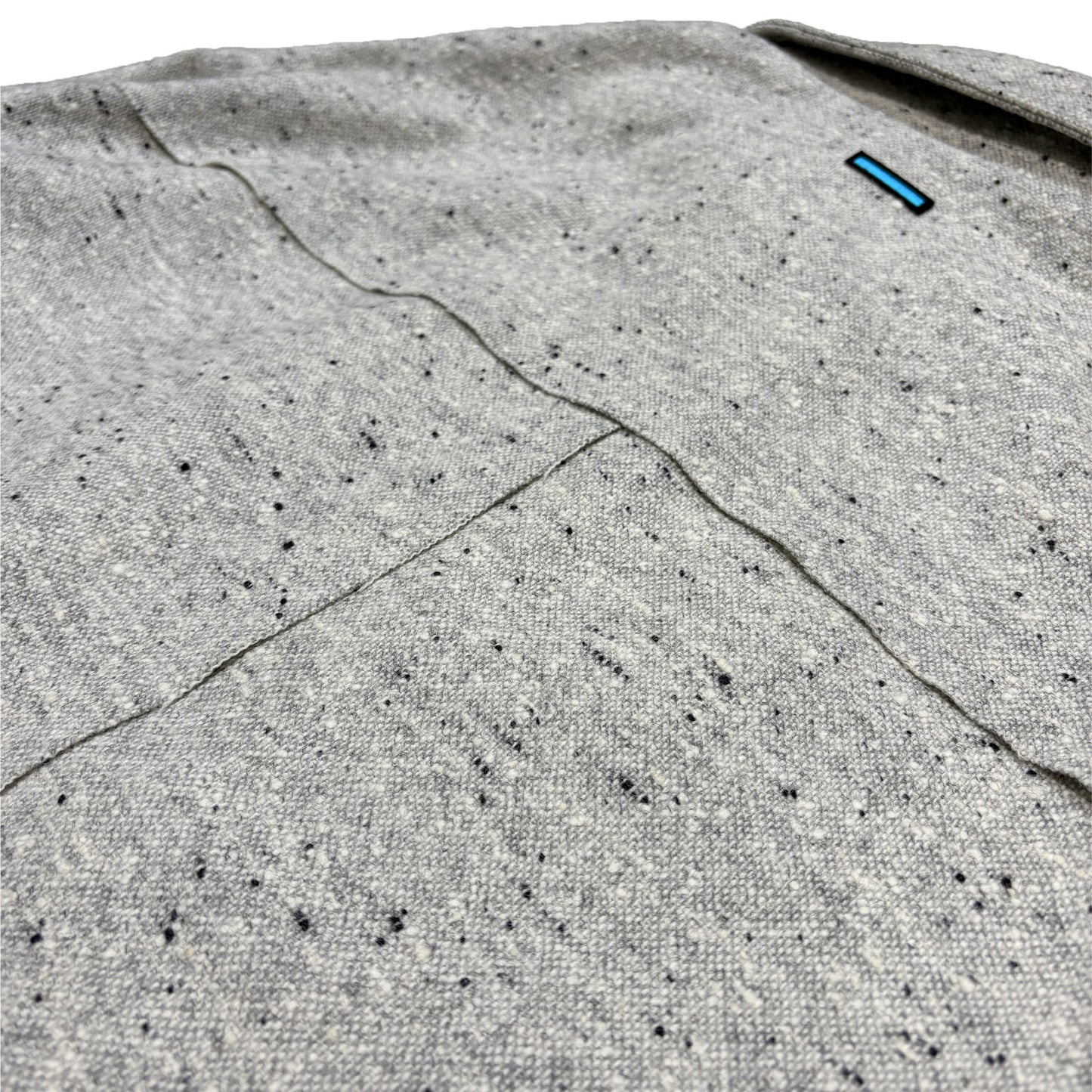 MUZE TURQUOISE LABEL -【OVERSIZED BIG WOOL BLOUSON(WHITE)】ミューズ オーバーサイズ ビッグ ウール ブルゾン ホワイト