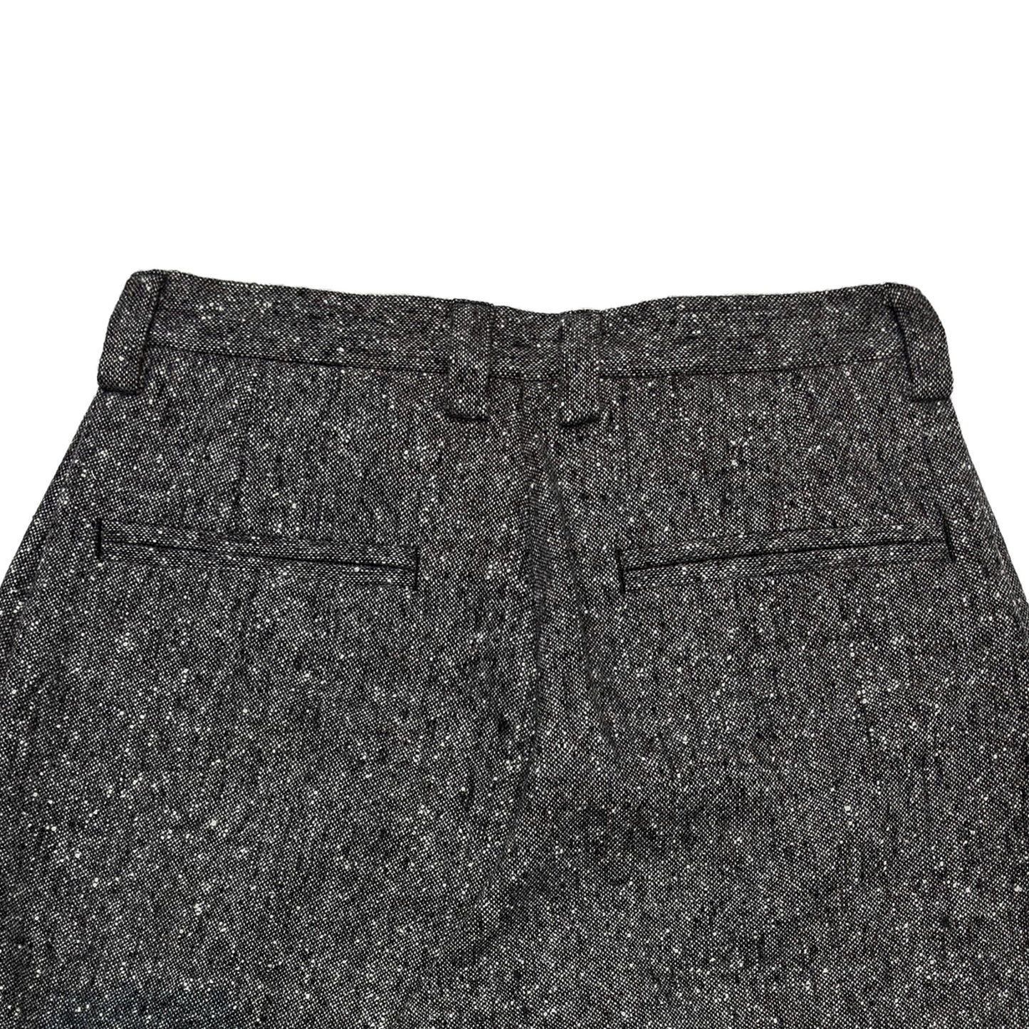 MUZE TURQUOISE LABEL -【OVERSIZED BIG WOOL WIDE TROUSERS(GRAY)】ミューズ オーバーサイズ ビッグ ワイド トラウザー グレー