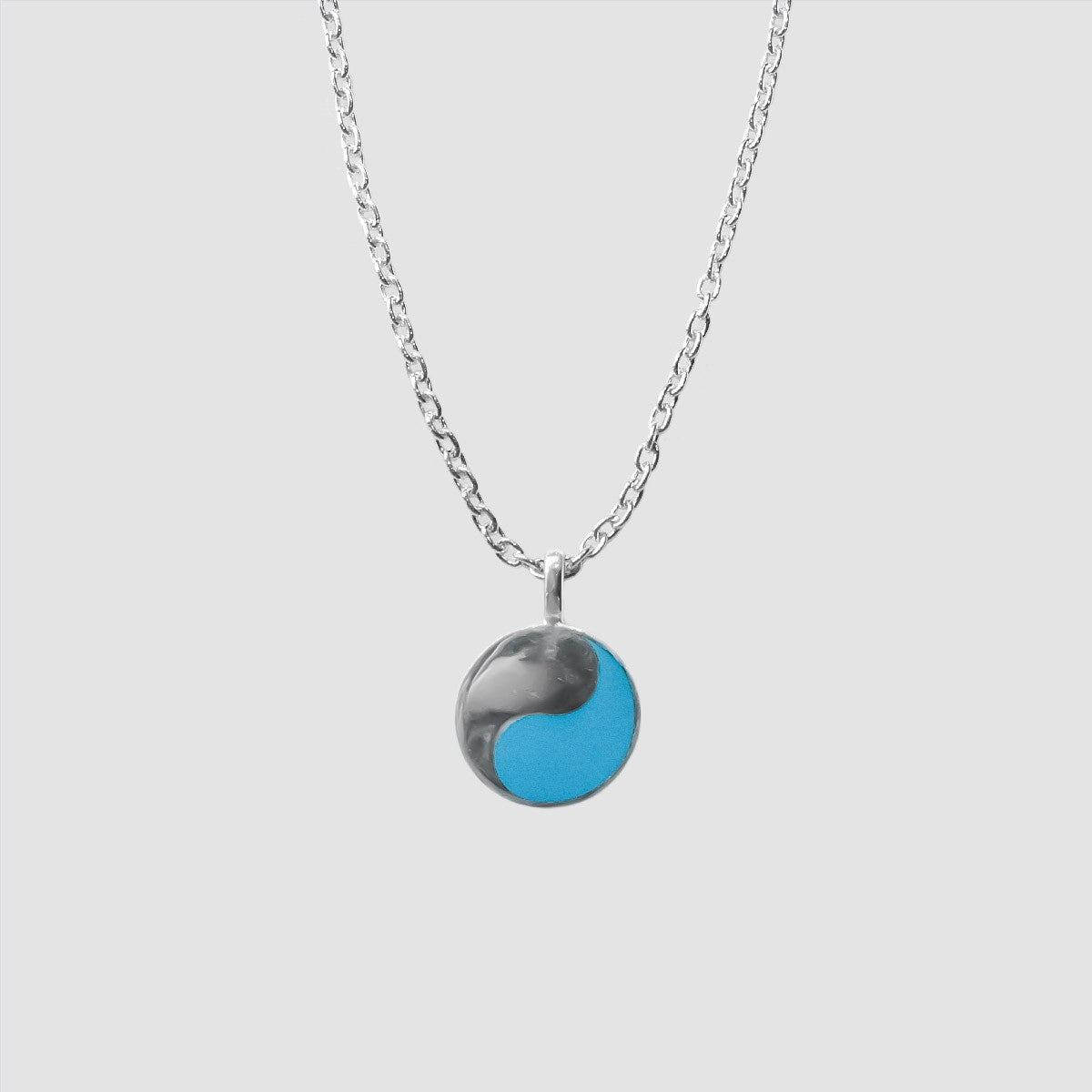 MUZE TURQUOISE LABEL - ×ACE by morizane yin yang necklace ミューズ エースバイモリザネ インヤンネックレス シルバー ターコイズ