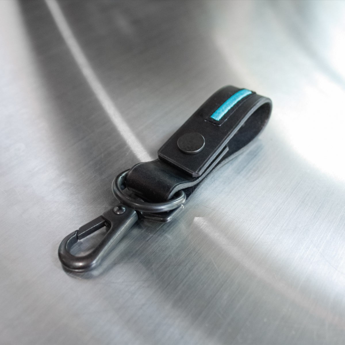 MUZE TURQUOISE LABEL - LEATHER KEYHOLDER(BLACK) ミューズ レザーキーホルダー ブラック