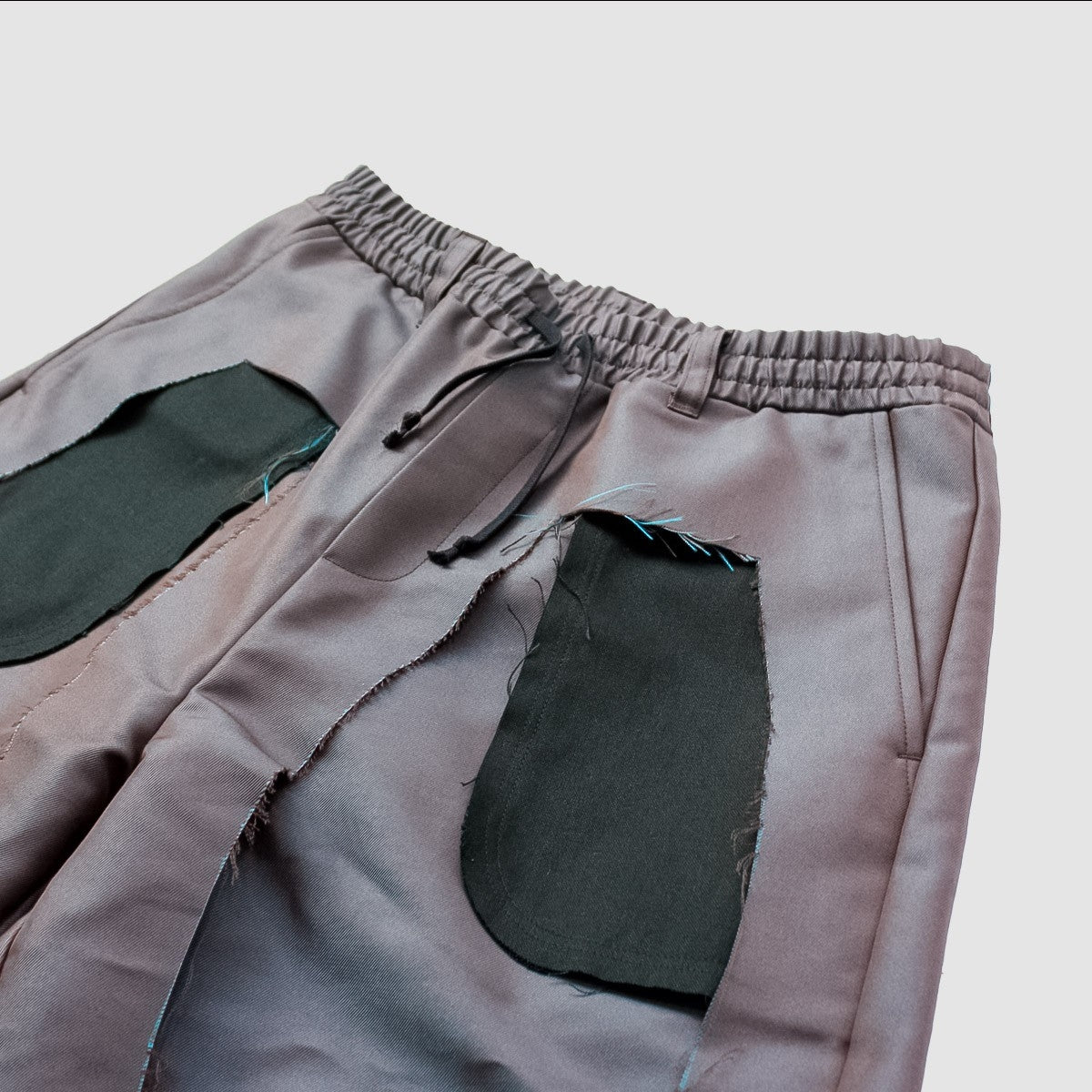 MUZE TURQUOISE LABEL - SOLARO 3D TROUSERS(BROWN)ミューズ ソラーロ トラウザー ブラウン