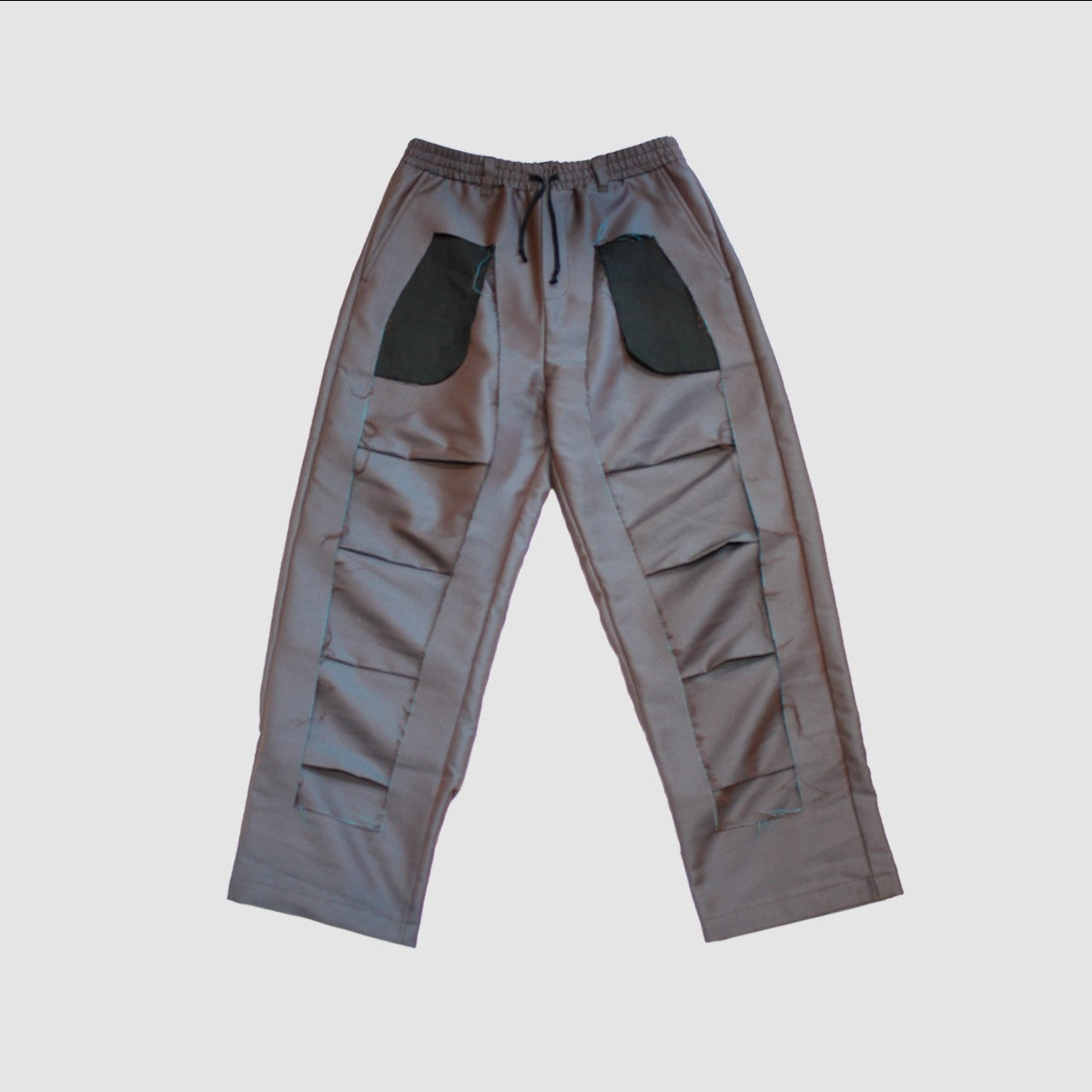 MUZE TURQUOISE LABEL - SOLARO 3D TROUSERS(BROWN)ミューズ ソラーロ トラウザー ブラウン