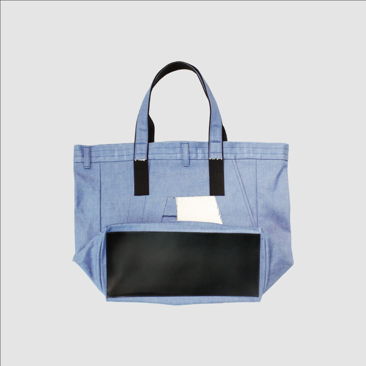 MUZE TURQUOISE LABEL - 3D DENIM TOTE BAG(L.BLUE) ミューズ 2023年春夏 3D デニム トート ライトブルー