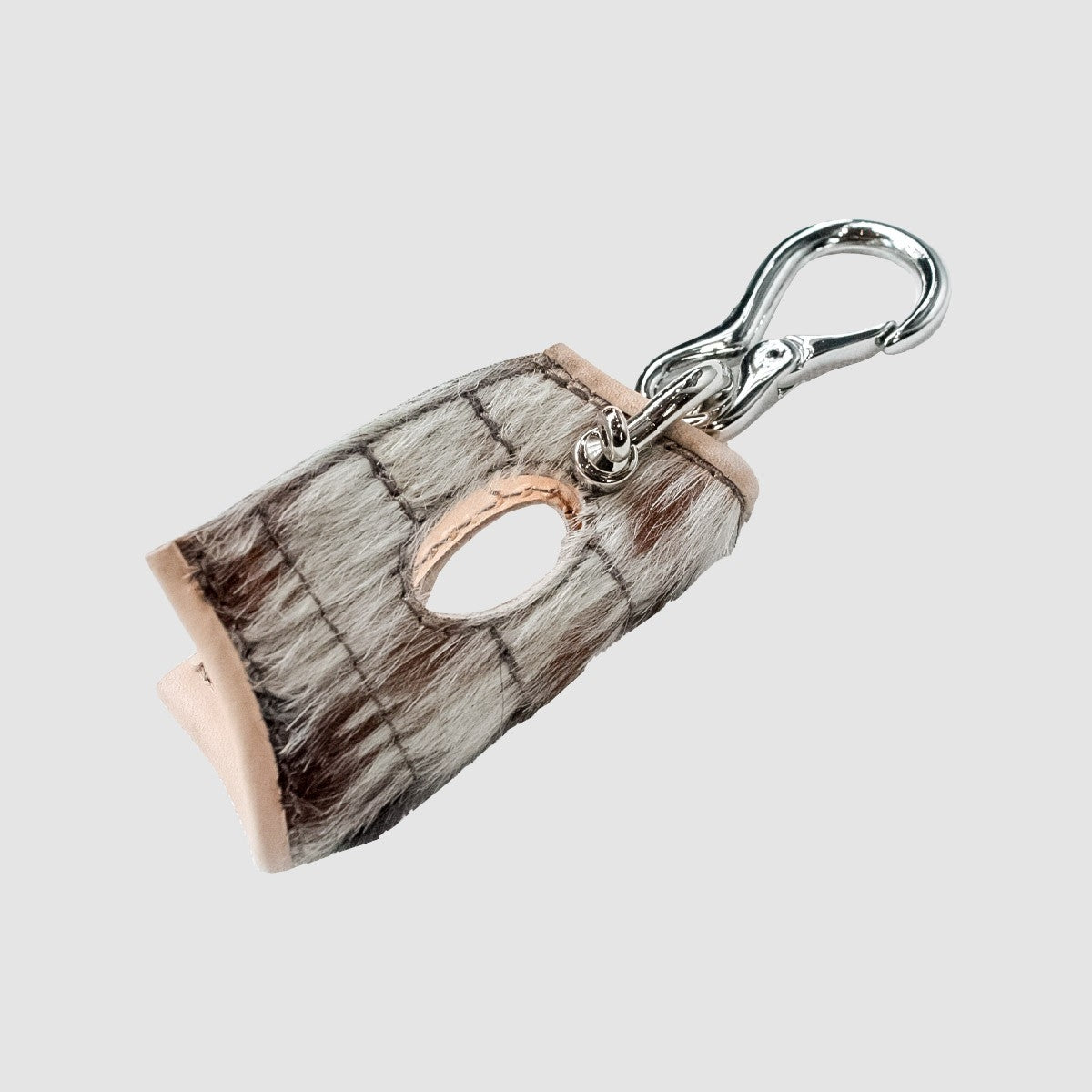 HIDAKA - VEST KEY CASE - HAIR(NATURAL) ヒダカ ベストキーケース