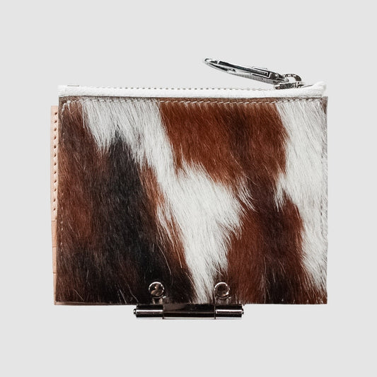 HIDAKA - DOOR WALLET - HAIR(NATURAL) ヒダカ ドアウォレット