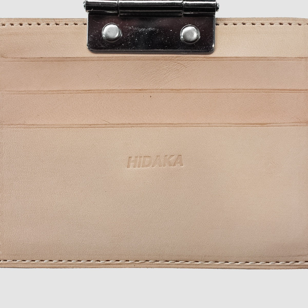 HIDAKA - DOOR WALLET - HAIR(NATURAL) ヒダカ ドアウォレット