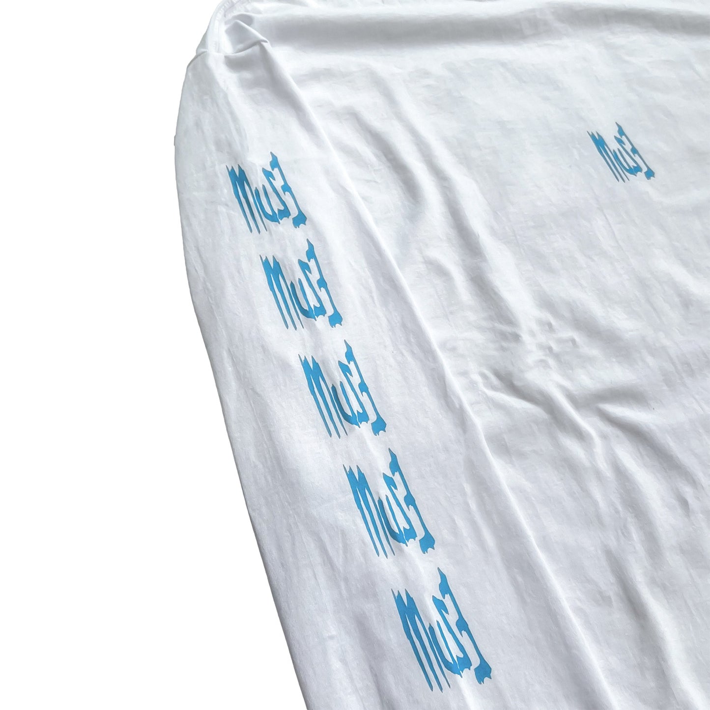 MUZE BLACK LABEL -【MUZE JUMBLE LONG SLEEVE T-SH(WHITE)】ミューズ ロングスリーブ Tシャツ ホワイト