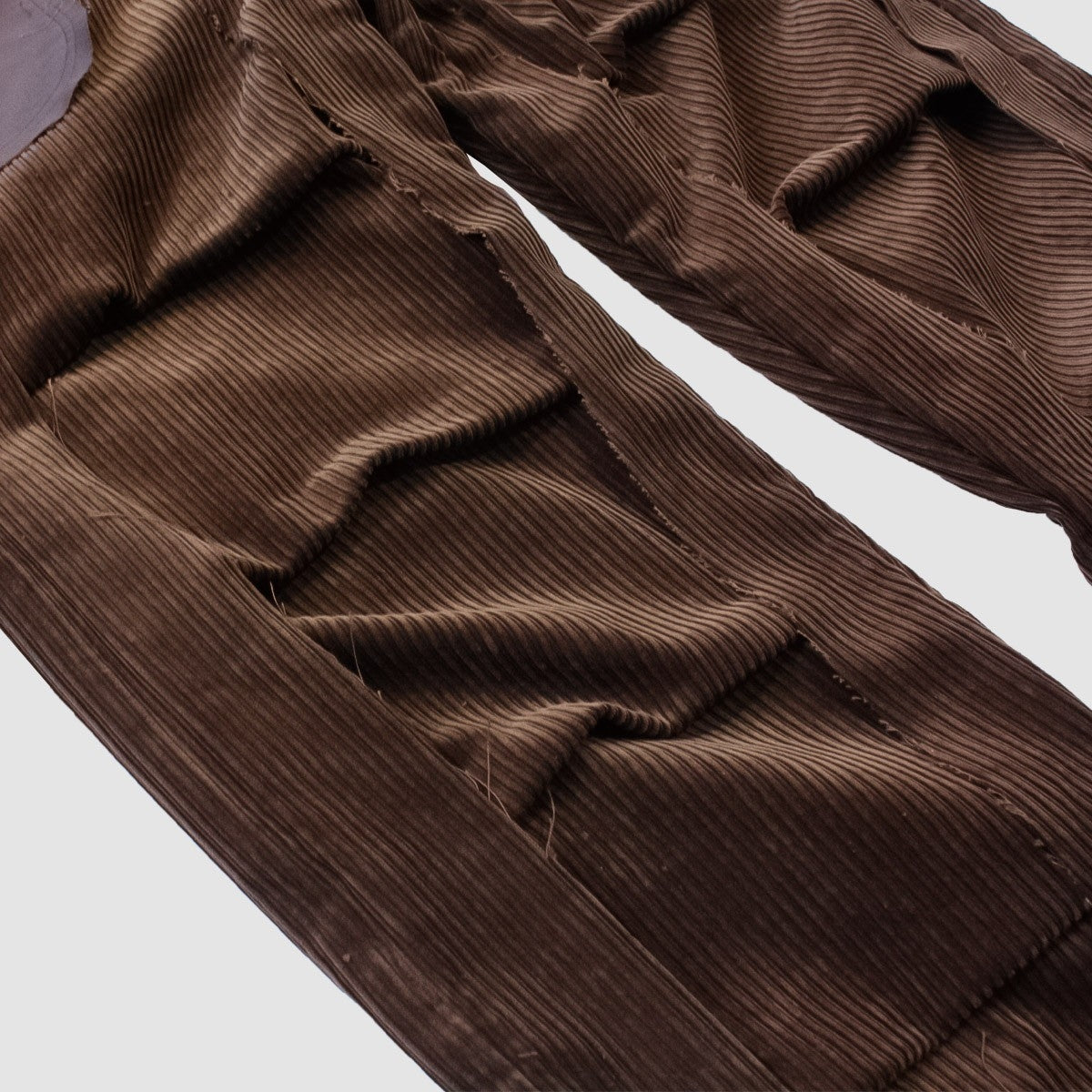 MUZE TURQUOISE LABEL - CORDUROY 3D TROUSERS(BROWN) ミューズ コーデュロイ トラウザー ブラウン