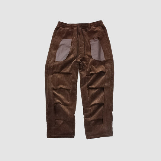MUZE TURQUOISE LABEL - CORDUROY 3D TROUSERS(BROWN) ミューズ コーデュロイ トラウザー ブラウン