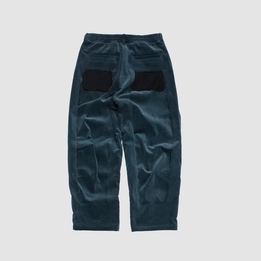 MUZE TURQUOISE LABEL - CORDUROY 3D TROUSERS(BLUE) ミューズ コーデュロイ トラウザー ブルー