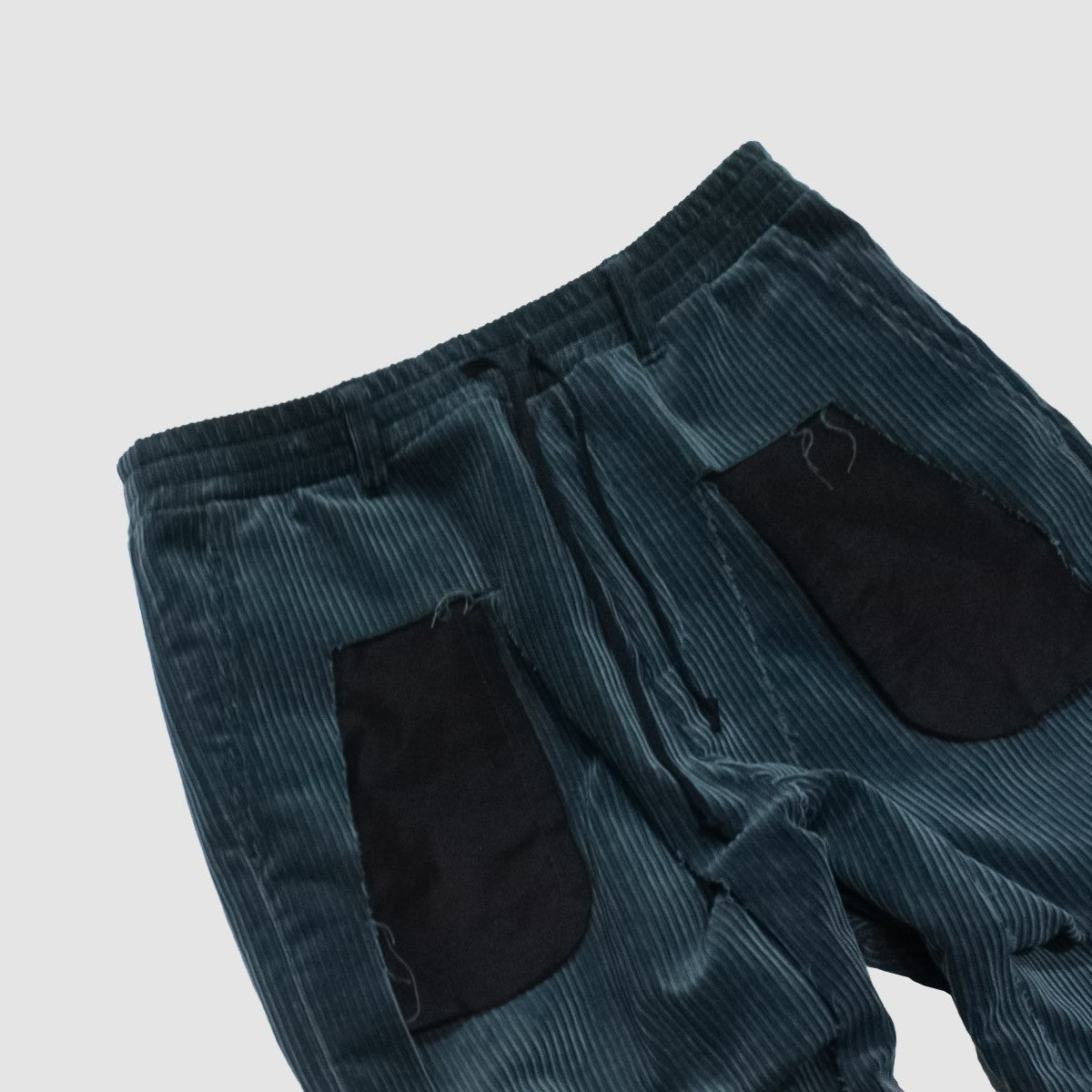 MUZE TURQUOISE LABEL - CORDUROY 3D TROUSERS(BLUE) ミューズ コーデュロイ トラウザー ブルー