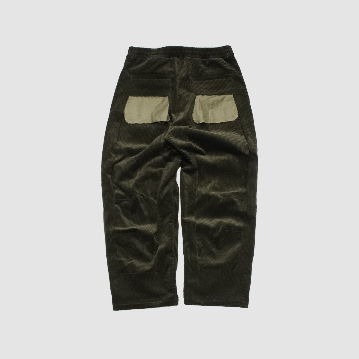MUZE TURQUOISE LABEL - CORDUROY 3D TROUSERS(KHAKI) ミューズ コーデュロイ トラウザー カーキ