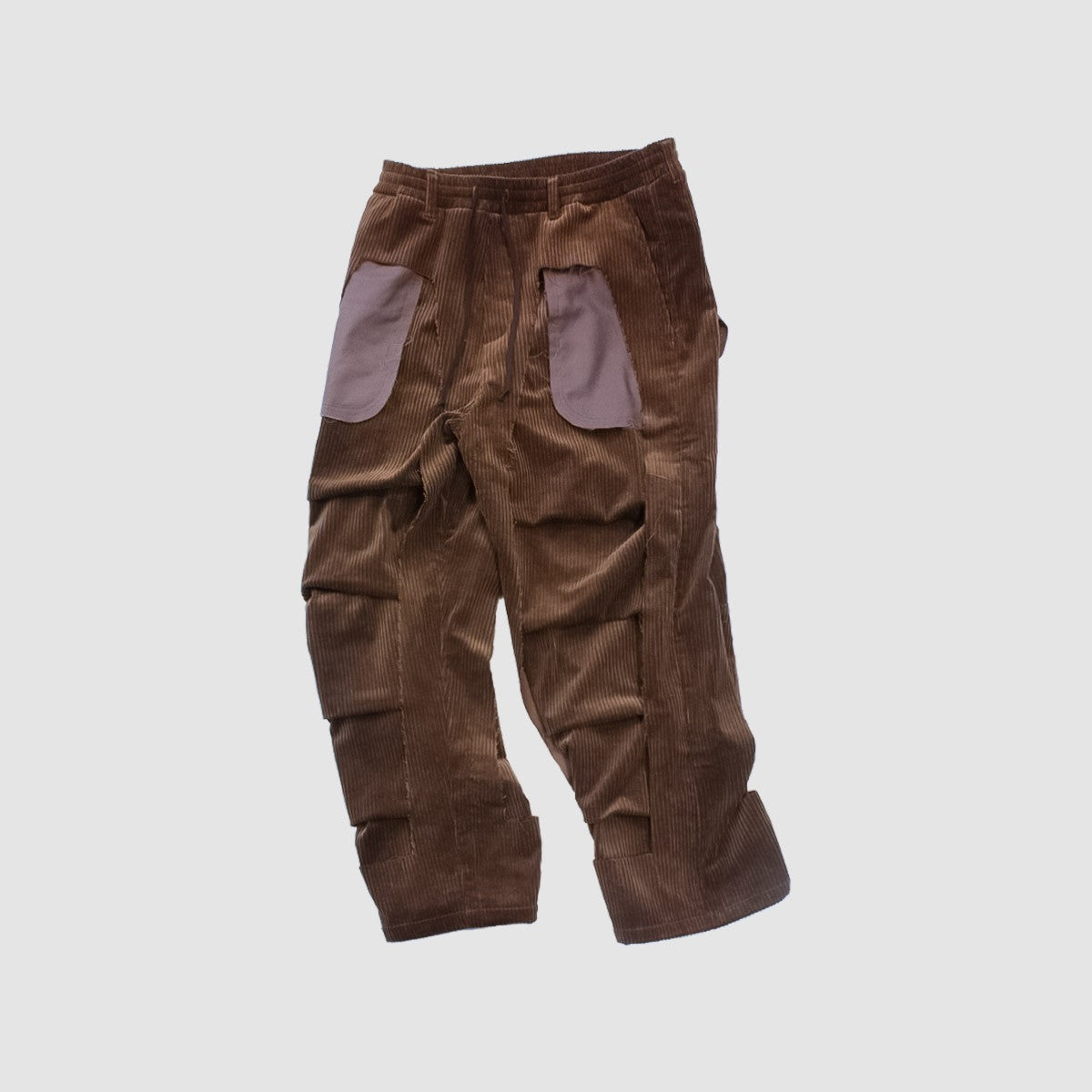 MUZE TURQUOISE LABEL - CORDUROY 3D TROUSERS(BROWN) ミューズ コーデュロイ トラウザー ブラウン