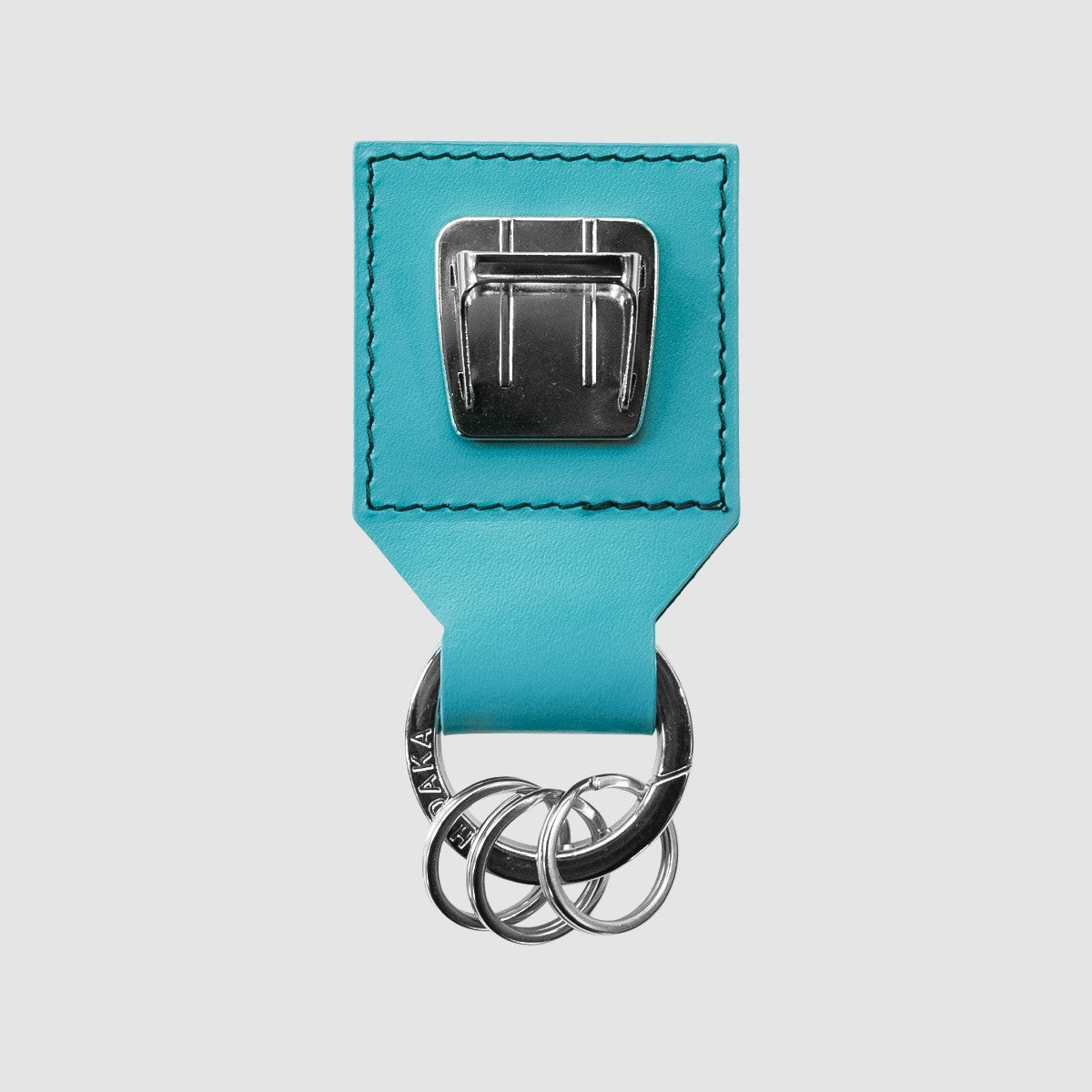 MUZE TURQUOISE LABEL - ×HIDAKA SLIDE LOCK KEY RING(TURQUOISE)ミューズ ヒダカ スライド ロック キーリング ターコイズ