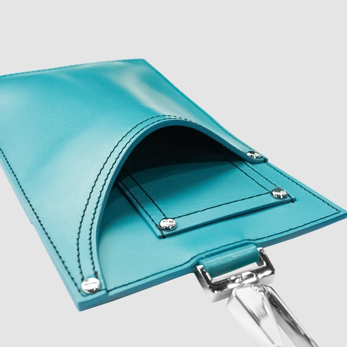 MUZE TURQUOISE LABEL - ×HIDAKA LEATHER JEANS POCKET(TURQUOISE)ミューズ ヒダカ レザー ポケット ポーチ ターコイズ
