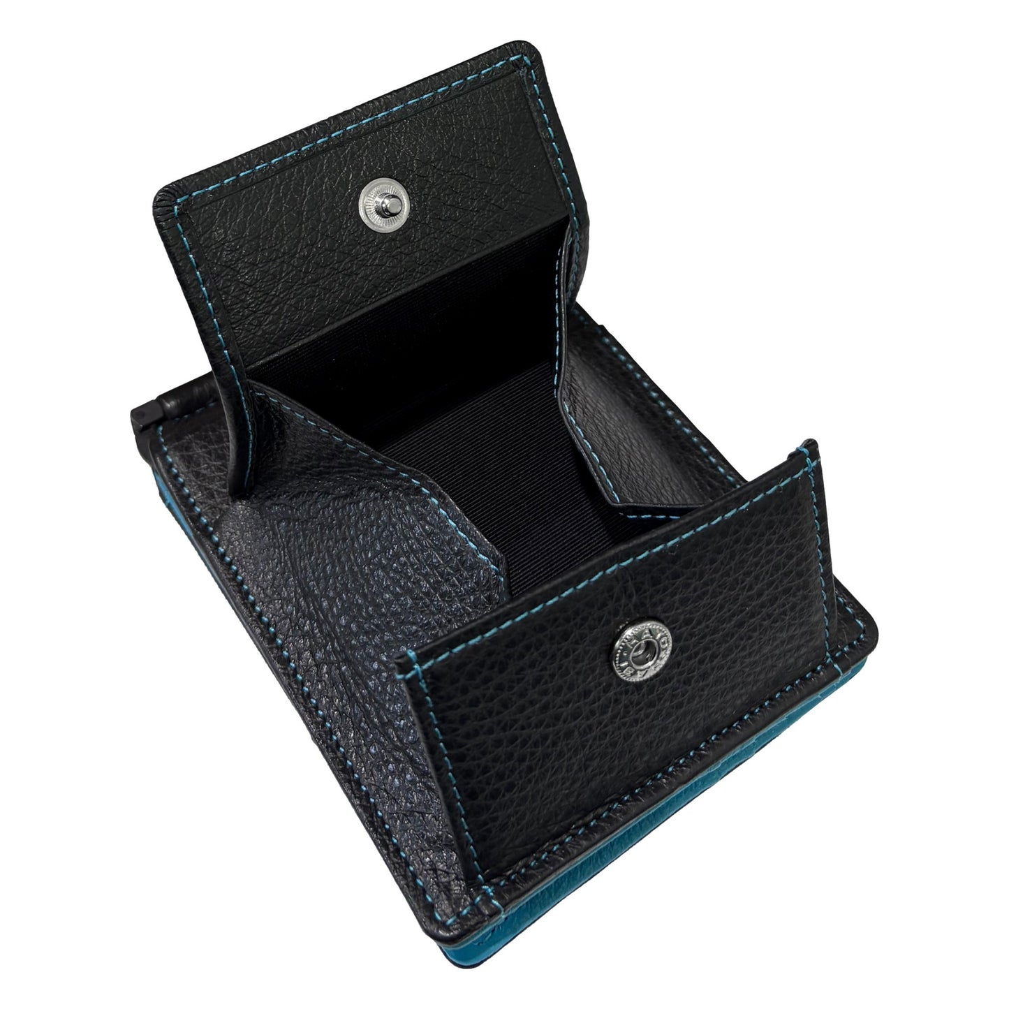 MUZE -【LEATHER MONEY CLIP WALLET(BLACK)】ミューズ レザー マネー クリップ 財布 ブラック