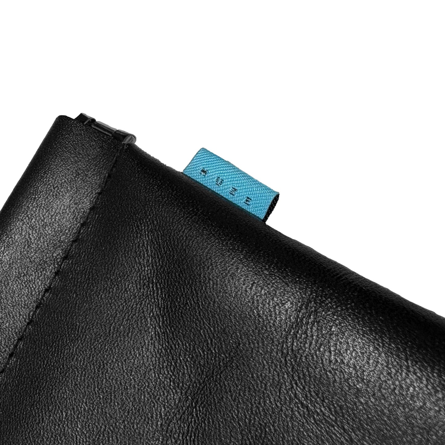 MUZE -【LEATHER SPRING POUCH(BLACK)】ミューズ レザー ポーチ ブラック