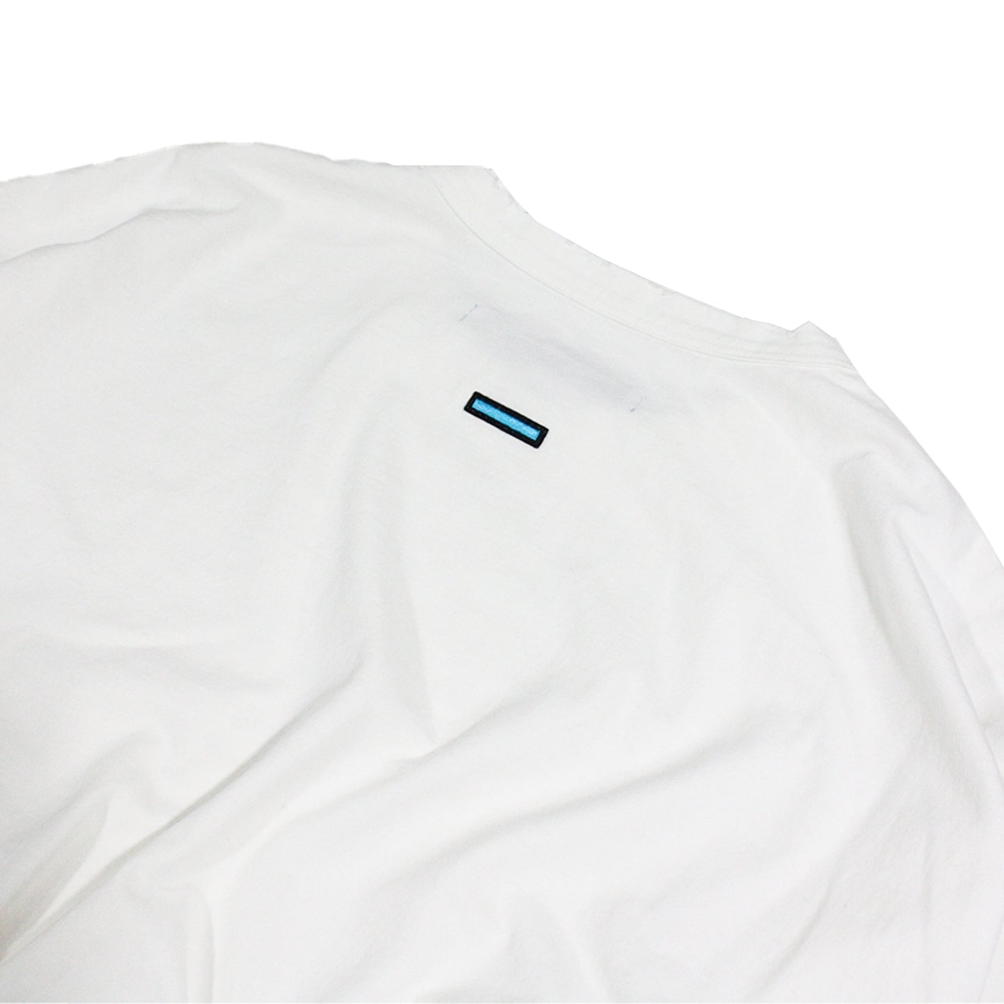 MUZE TURQUOISE LABEL -【MESH LAYERED L/S TEE (WHITE×WHITE)】ミューズ メッシュ レイヤード ロングスリーブ Tシャツ ブラック ホワイト