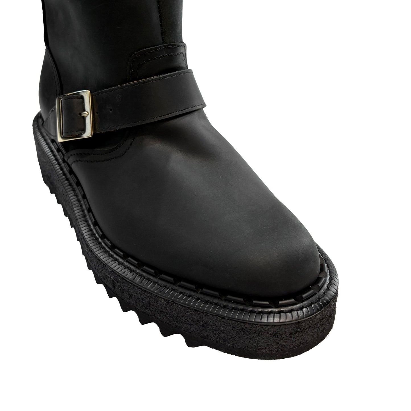 MUZE × George Cox × MINUS - 【ENGINEER BOOTS(BLACK)】ミューズ ジョージコックス マイナス エンジニアブーツ ブラック シャークソール