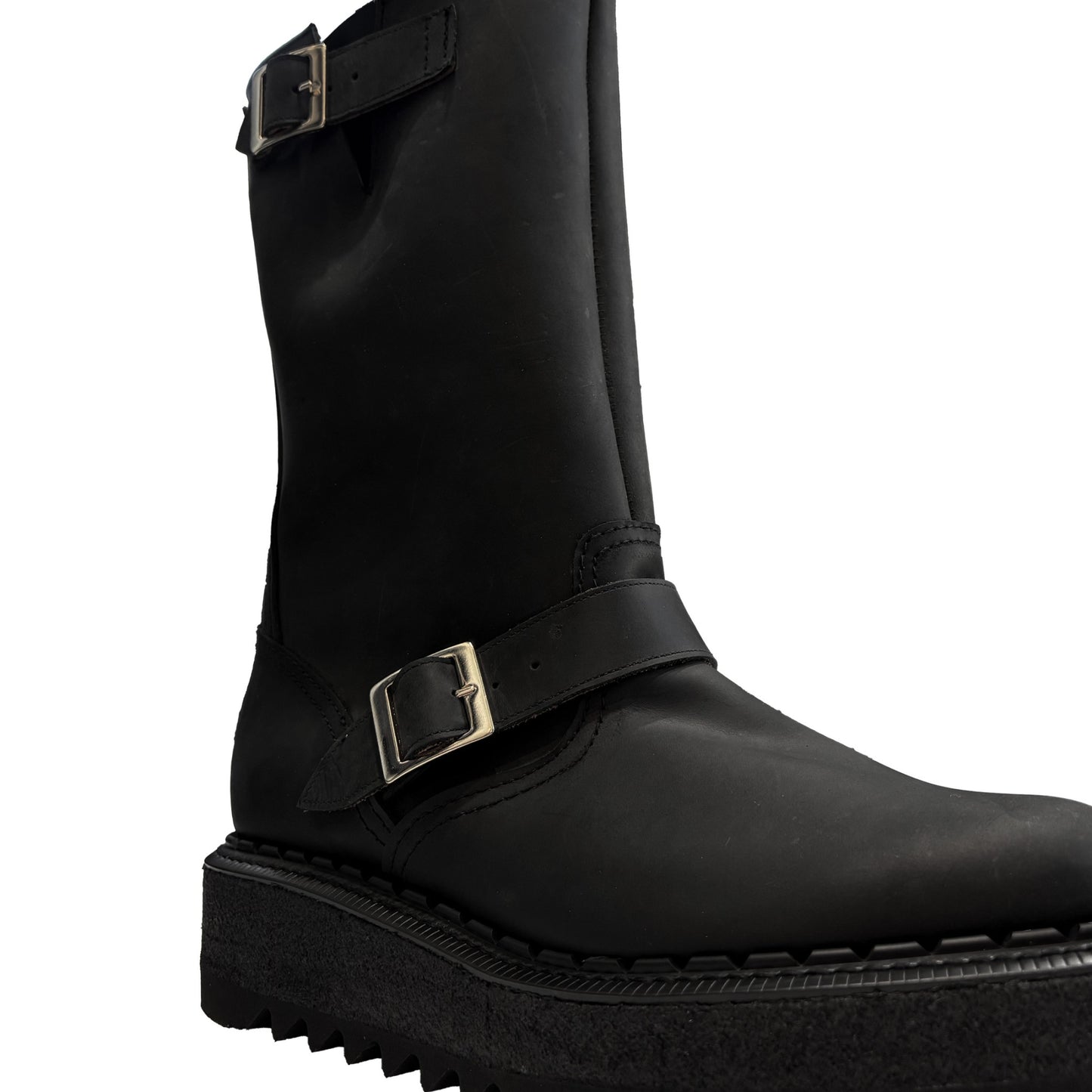 MUZE × George Cox × MINUS - 【ENGINEER BOOTS(BLACK)】ミューズ ジョージコックス マイナス エンジニアブーツ ブラック シャークソール