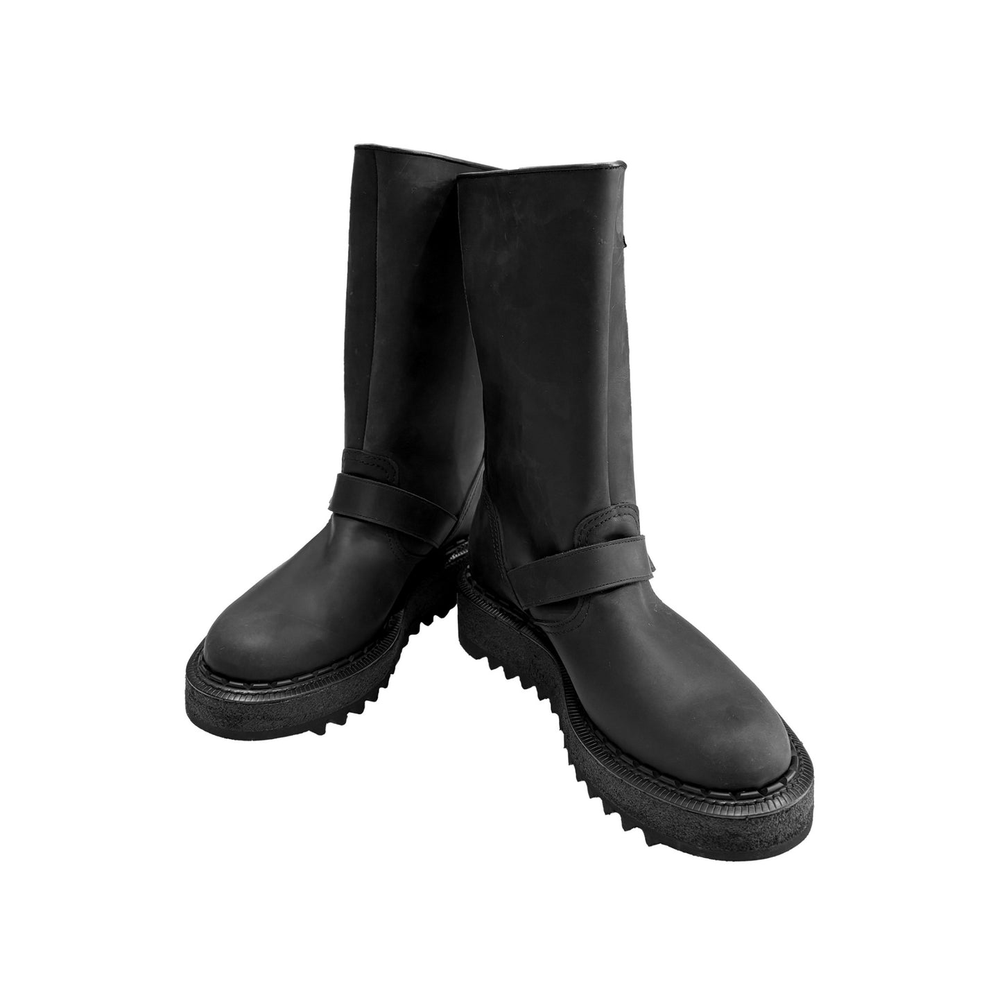 MUZE × George Cox × MINUS - 【ENGINEER BOOTS(BLACK)】ミューズ ジョージコックス マイナス エンジニアブーツ ブラック シャークソール