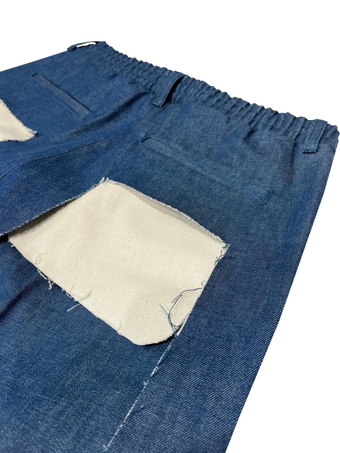 MUZE TURQUOISE LABEL - DENIM 3D TROUSERS(INDIGO) ミューズ デニム トラウザーズ インディゴ