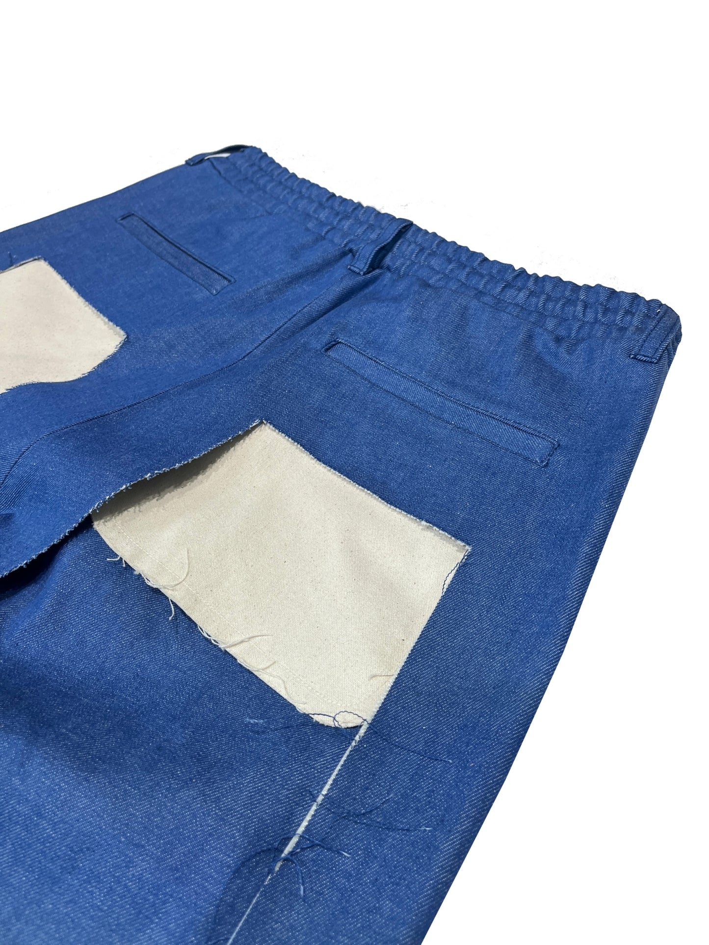 MUZE TURQUOISE LABEL - DENIM 3D TROUSERS(BLUE) ミューズ デニム トラウザーズ ブルー