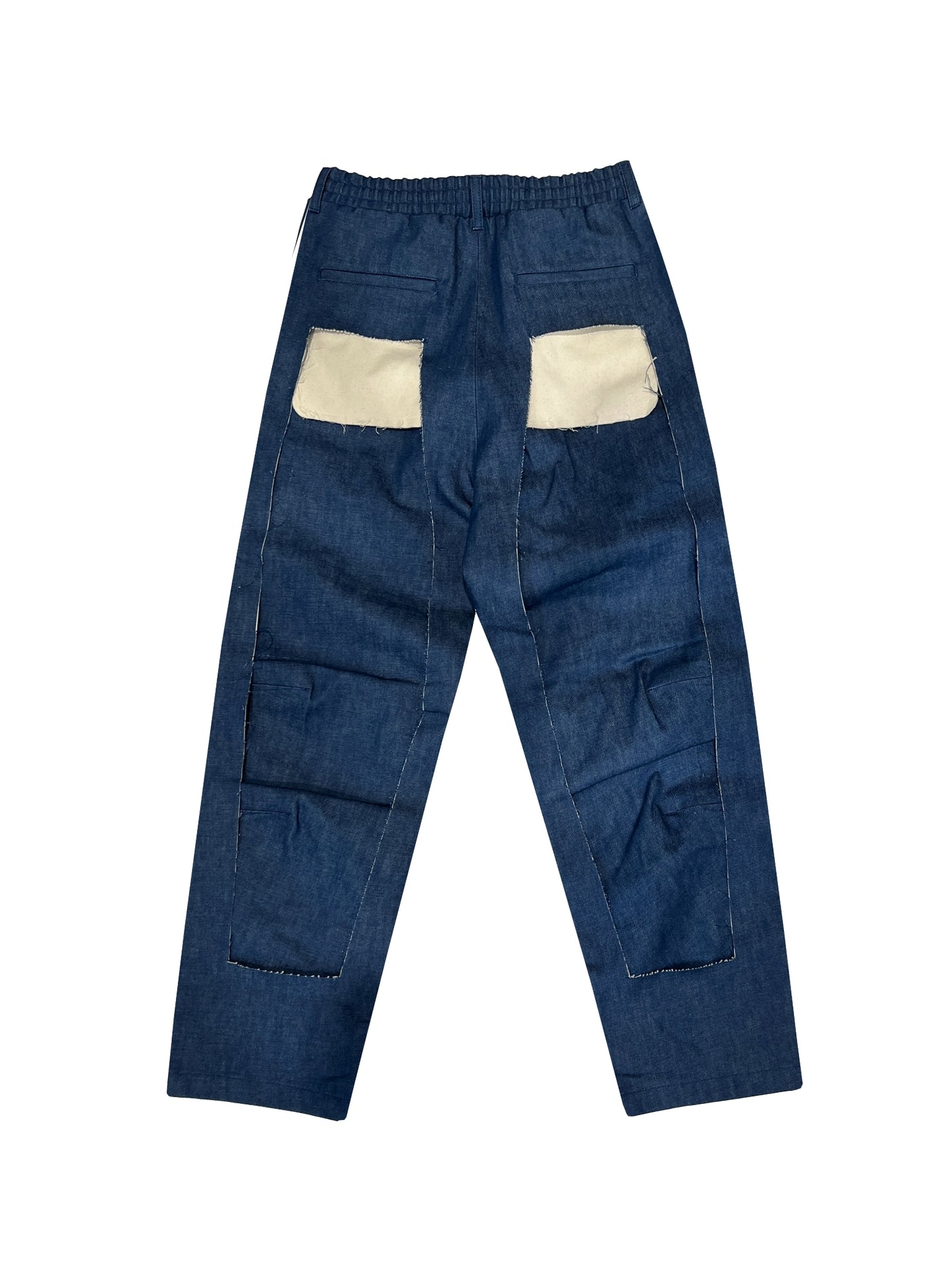 MUZE TURQUOISE LABEL - DENIM 3D TROUSERS(INDIGO) ミューズ デニム トラウザーズ インディゴ