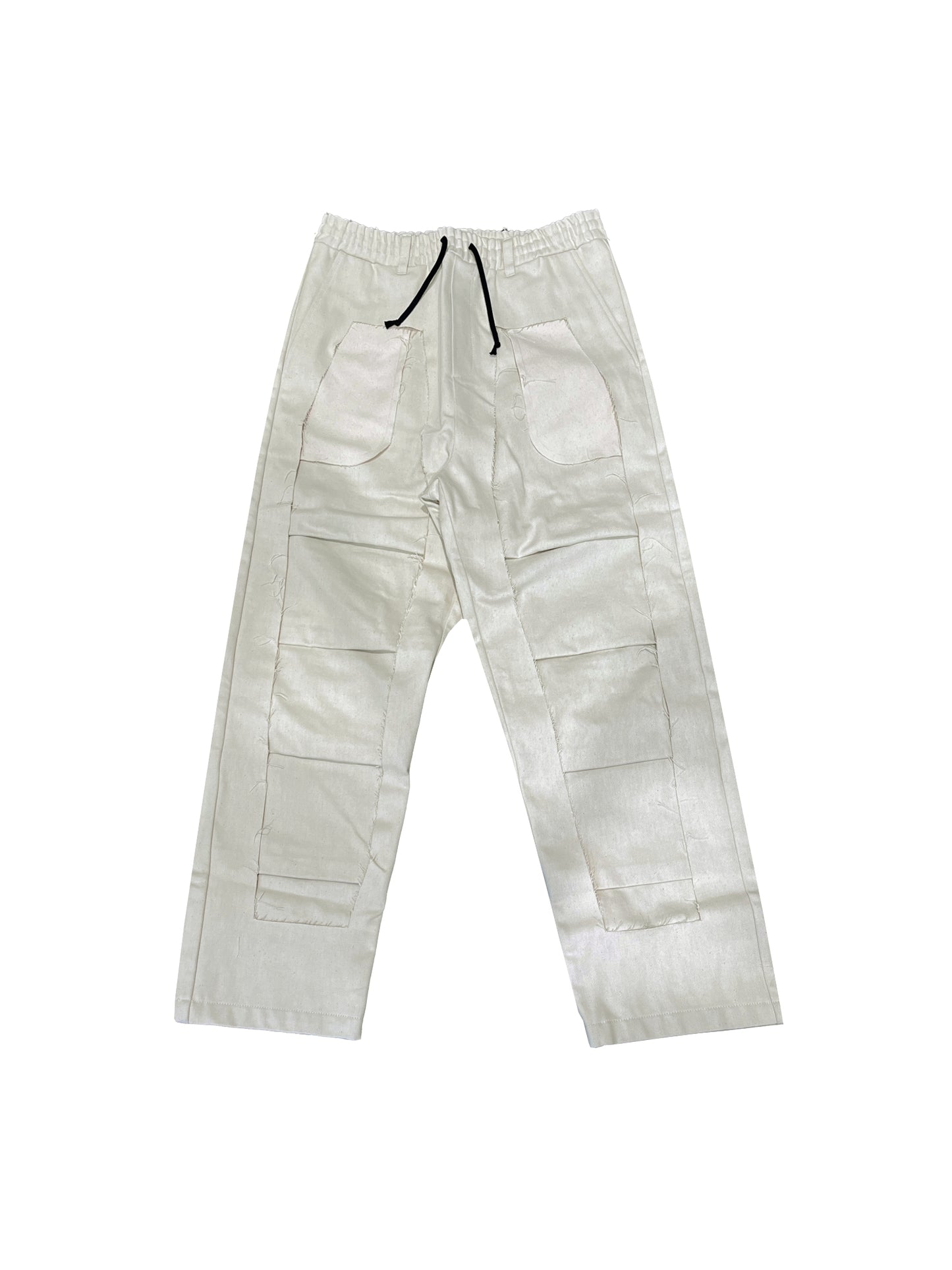 MUZE TURQUOISE LABEL - DENIM 3D TROUSERS(WHITE) ミューズ デニム トラウザーズ ホワイト