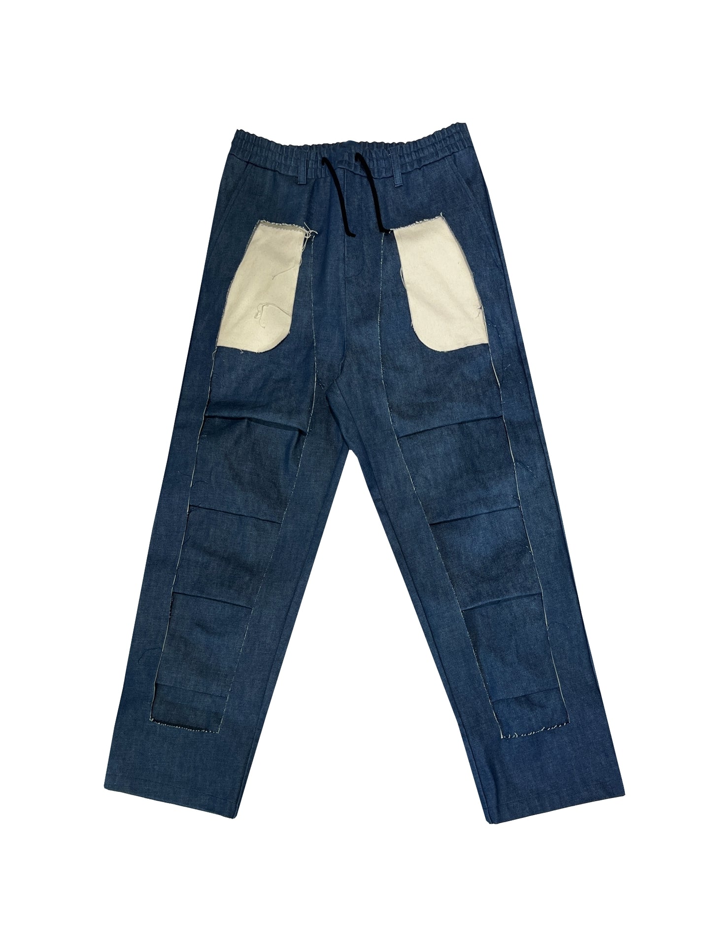 MUZE TURQUOISE LABEL - DENIM 3D TROUSERS(INDIGO) ミューズ デニム トラウザーズ インディゴ