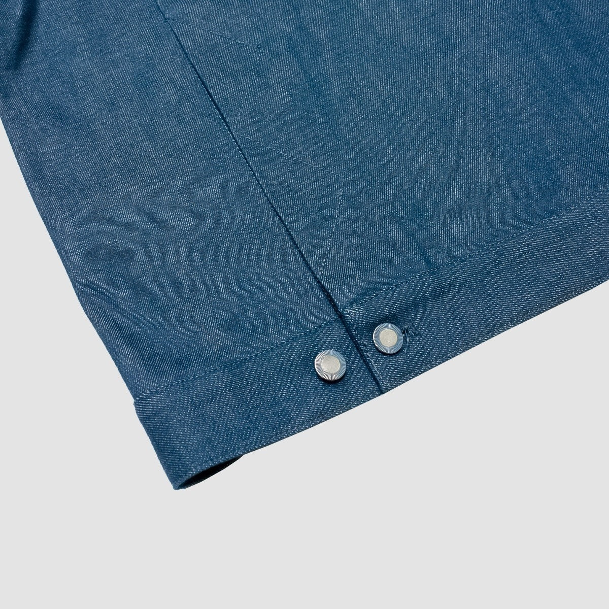 MUZE TURQUOISE LABEL - HEM SLIT WIDE DENIM JACKET(INDIGO)ミューズ ヘムスリット デニム ジャケット ワイド インディゴ