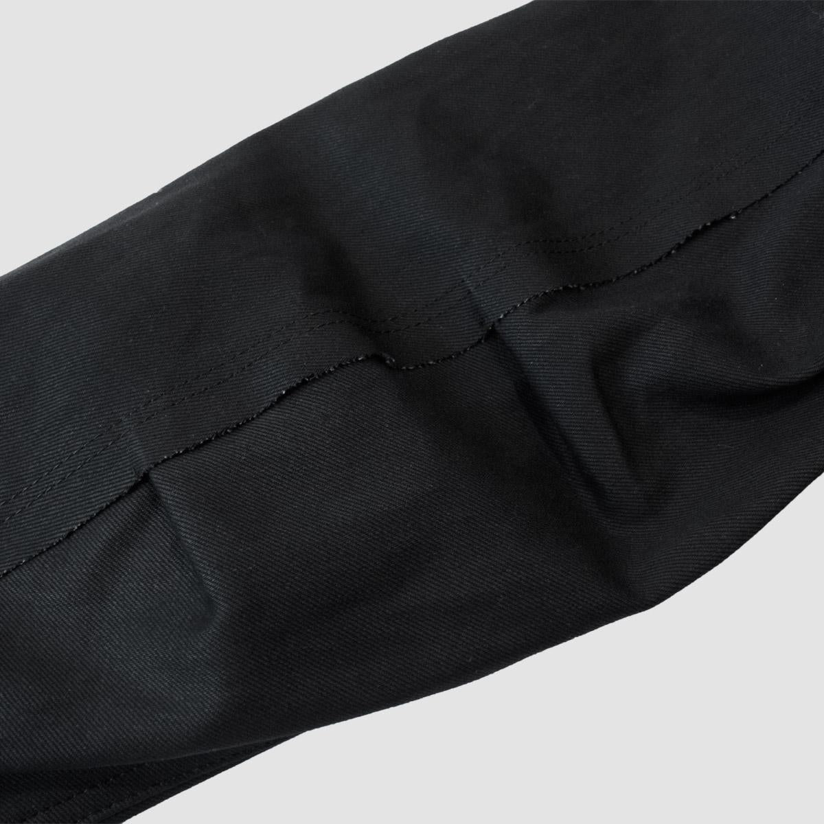 MUZE TURQUOISE LABEL - HEM SLIT WIDE DENIM JACKET(BLACK)ミューズ ヘムスリット デニム ジャケット ワイド ブラック