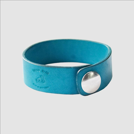 MUZE TURQUOISE LABEL ×GARA - SID DOTS WRISTBAND(TURQUOISE) ミューズ ガラ レザー ブレスレット ターコイズ