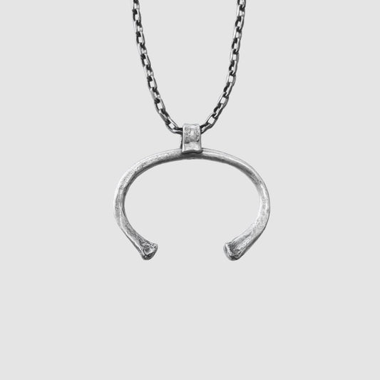 GARA - NAVAJO BONE(SILVER) ガラ ナバホ ボーン ネックレス シルバー