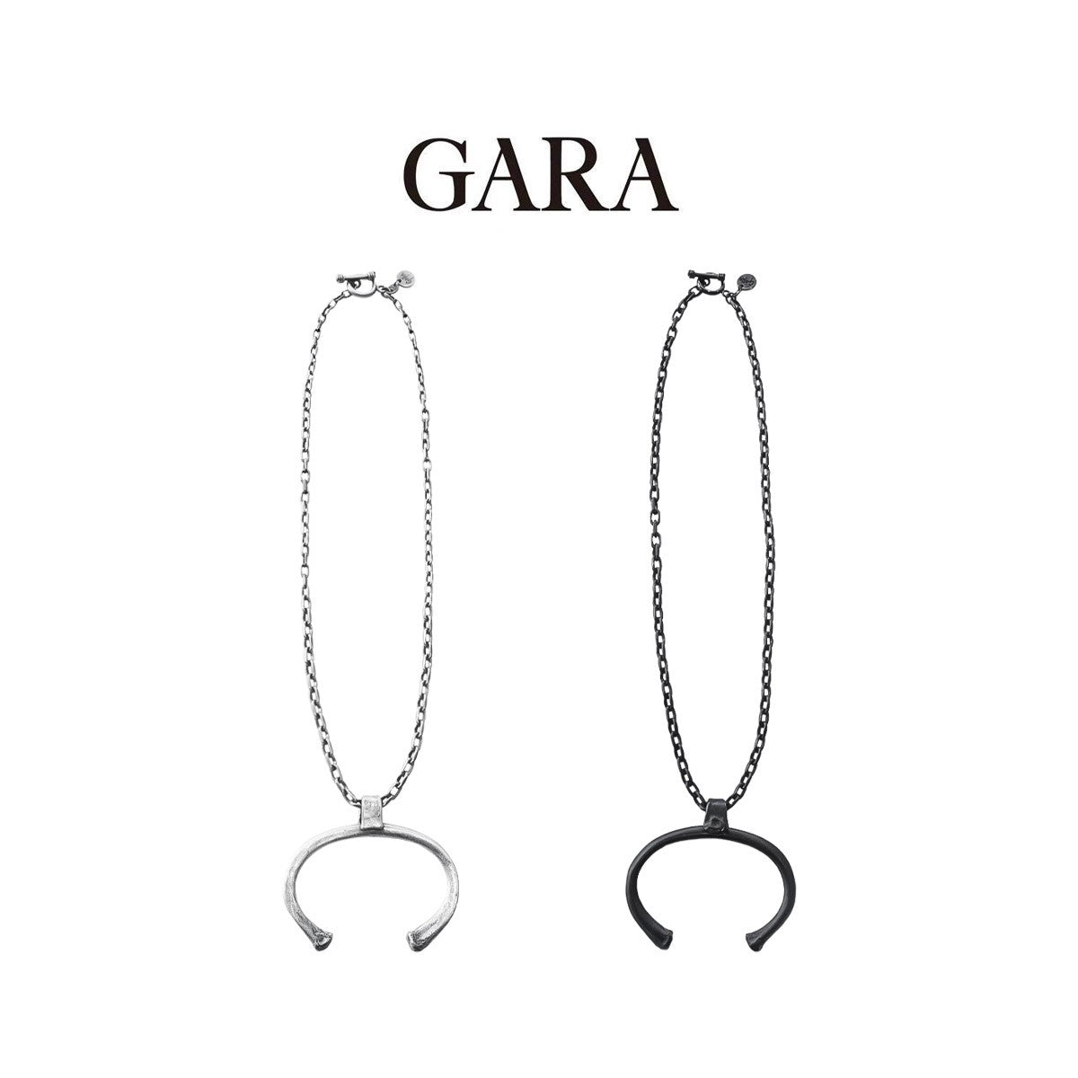 GARA - NAVAJO BONE(BLACK) ガラ ナバホ ボーン ネックレス ブラック