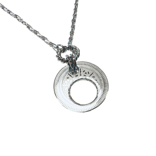 RESTOCK / GARA -【TWIST HOOKER NECKLACE(SILVER)】ガラ ネックレス シルバー グラスフック