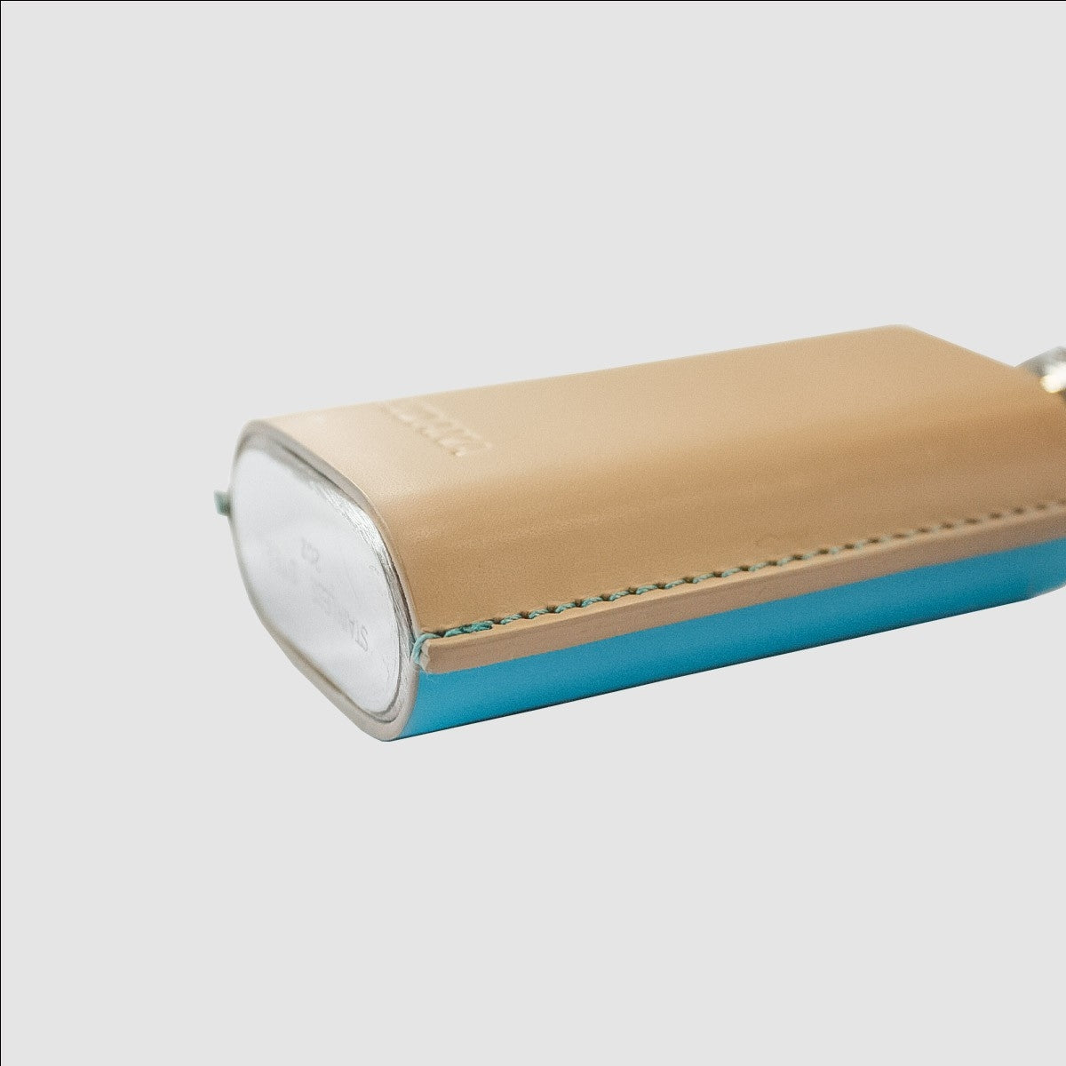 MUZE TURQUOISE LABEL - ×HIDAKA KEY CHAIN FRASK(BEIGE×TURQUOISE) ミューズ 2023年春夏 ヒダカ フラスコボトル ベージュ×ターコイズ