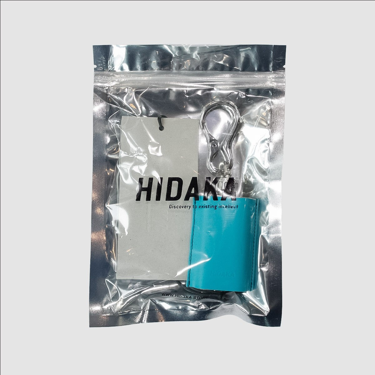 MUZE TURQUOISE LABEL - ×HIDAKA KEY CHAIN FRASK(TURQUOISE) ミューズ ヒダカ フラスク ターコイズ