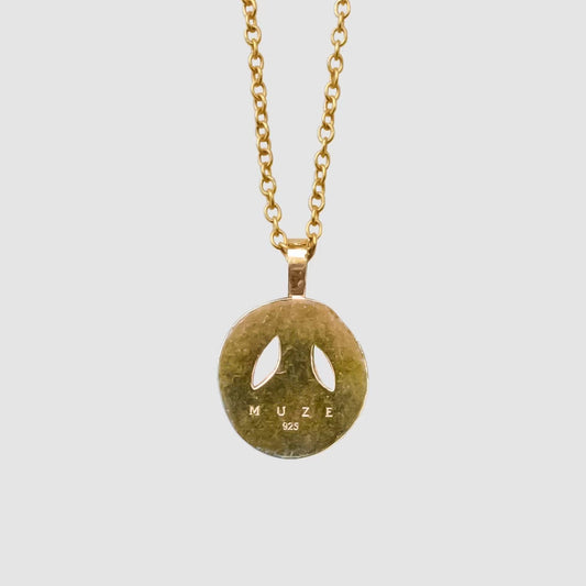 MUZE - MUZE PEACE NECKLACE(GOLD) ミューズ ピース ネックレス ゴールド SV925 K18