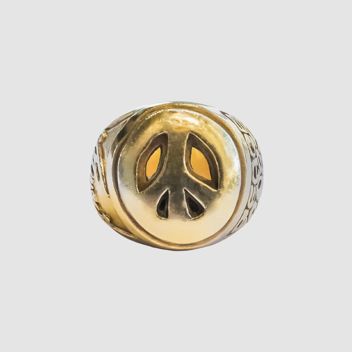 【受注生産】MUZE - MUZE PEACE RING(GOLD) ミューズ ピース リング ゴールド SV925 K18